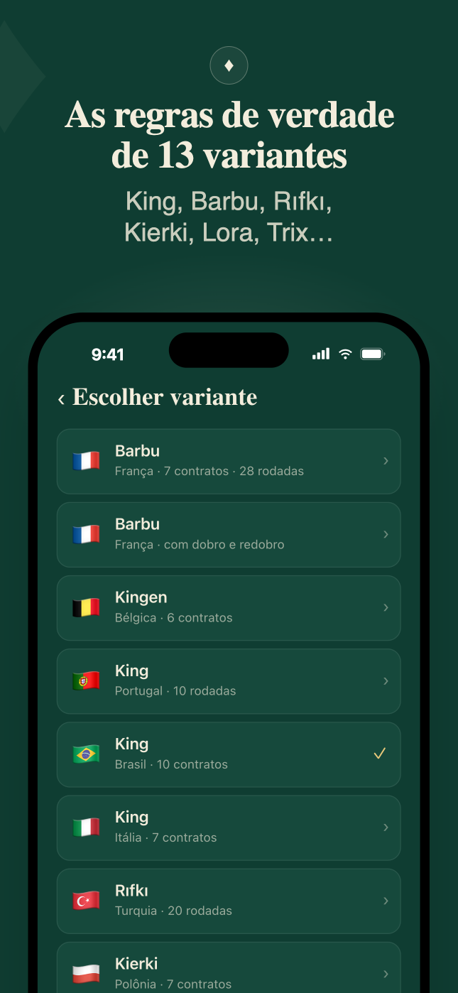 King · As suas regras