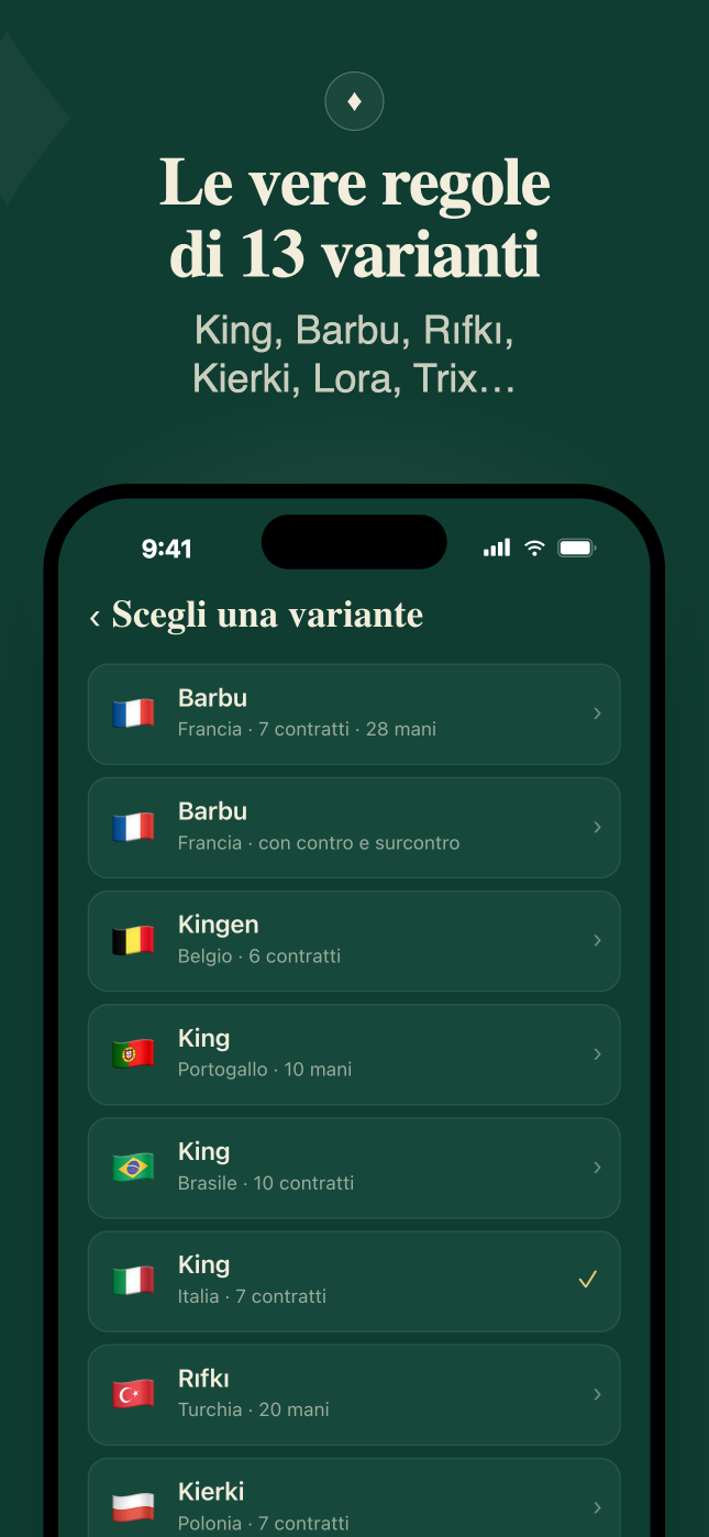 King · Le tue regole
